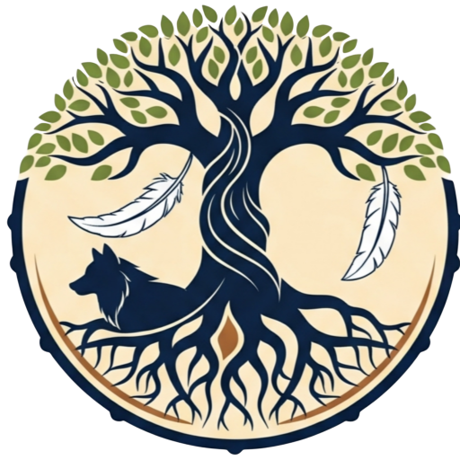 sacred warrior healing logo onlywithout drumsticks trans